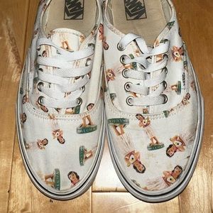 Vans slip on sneaker Digi Hula girl print